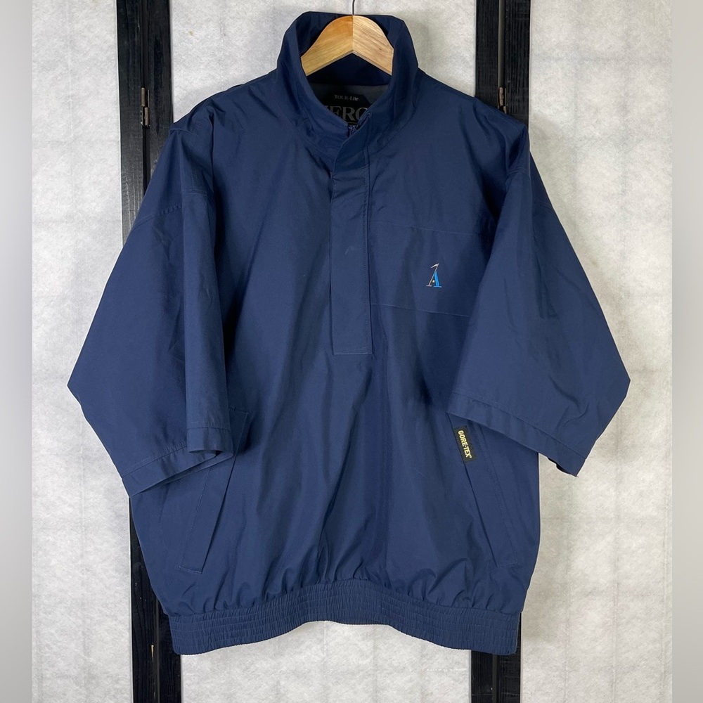 Men’s Navy Blue Pullover Jacket. M